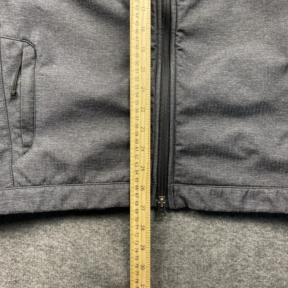 Panhandle Tuf Cooper Performance Vest Men's Large Gray Full Zip Pockets Outdoor